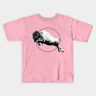 Buffalo Jump Kids T-Shirt